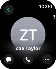 Press the call icon.