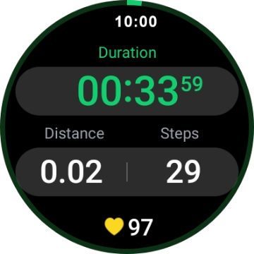 Slide your finger right starting from the left side of the screen.