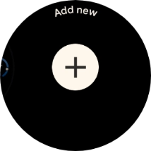 Press the add icon.
