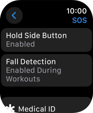 Press Hold Side Button.