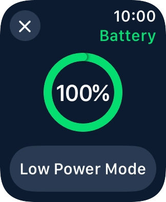 Press Low Power Mode.