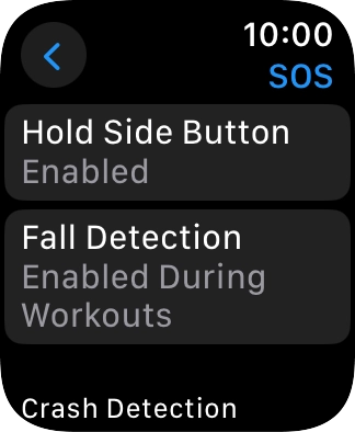 Press Fall Detection.