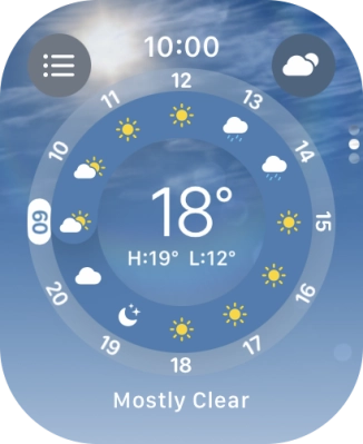 Press the Digital Crown to return to the home screen. Press the Digital Crown to return to the home screen.