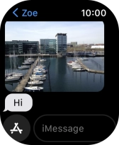 Press iMessage.