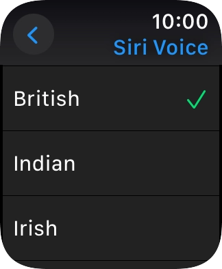 Follow the instructions on the screen to select the required settings.