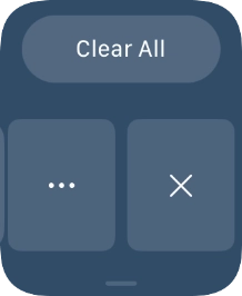 Press the delete icon to remove it.