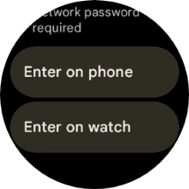 Press Enter on watch. Press Enter on watch.
