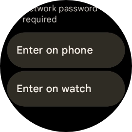 Press Enter on watch. Press Enter on watch.