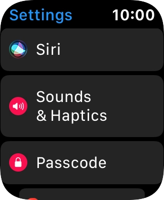 Press Siri.
