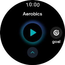 Press the start icon to start the activity.