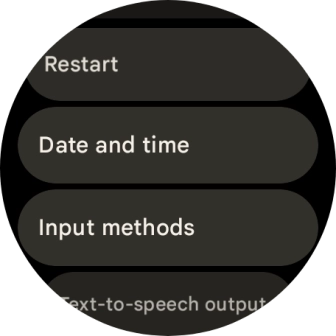 Press Date and time.