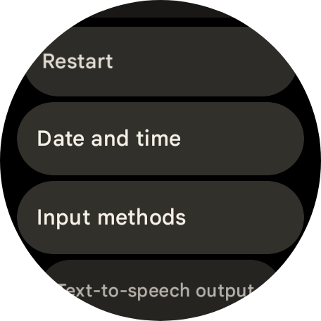 Press Date and time.