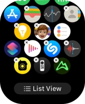 Press the delete icon next to the required app.
