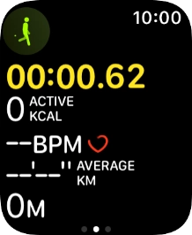 Slide your finger right starting from the left side of the screen.