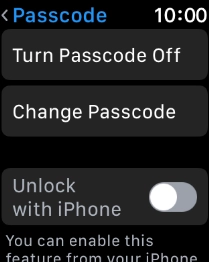 Press Turn Passcode Off and key in the current lock code. Press Turn Passcode Off and key in the current lock code.