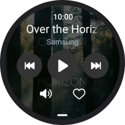 Slide your finger upwards starting from the bottom of the screen.