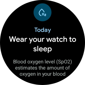 Press the crown to return to the home screen.