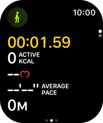 Slide your finger right starting from the left side of the screen.