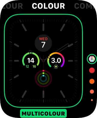 Press the Digital Crown twice to return to the home screen.