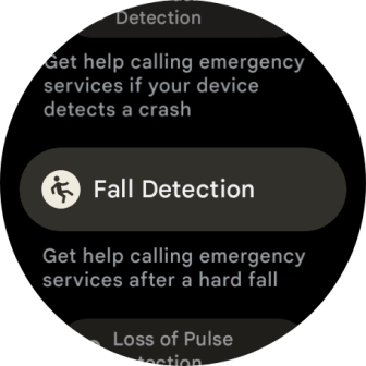 Press Fall Detection.