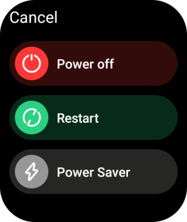 Press and drag the low power mode icon right.