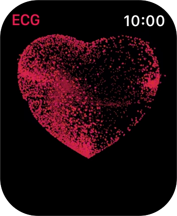 Place your index finger on the Digital Crown while the measurement is done.