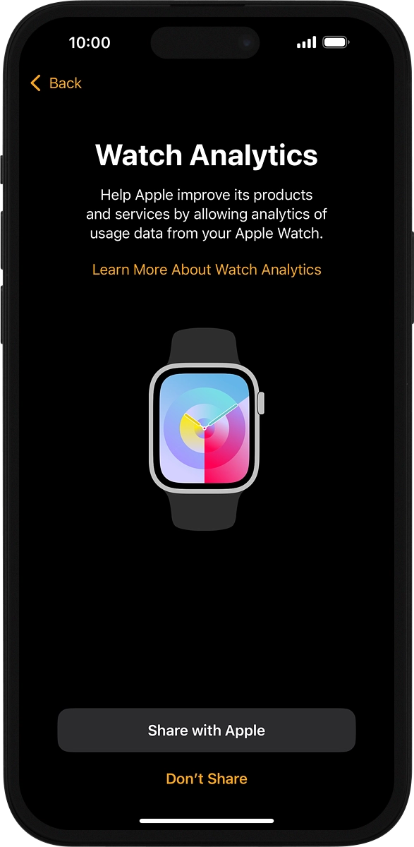 On your phone: Press the required setting.