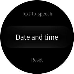 Press Date and time.