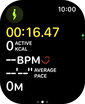 Slide your finger right starting from the left side of the screen.