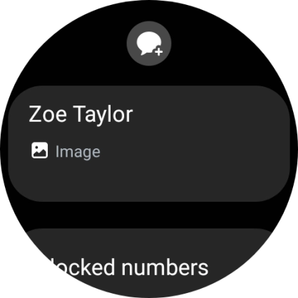 Press the required picture message.