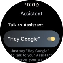 On your phone: Press the indicator next to 