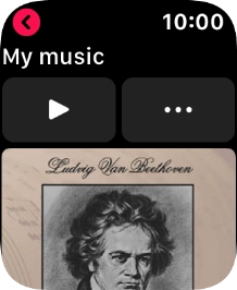 Press the play icon to start the playback. Press the play icon to start the playback.