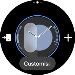Slide your finger left on the screen. Slide your finger left on the screen.