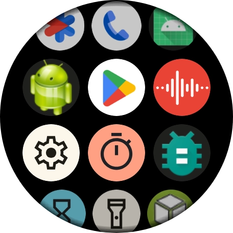Press the settings icon. Press the settings icon.