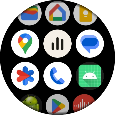 Press the phone icon.