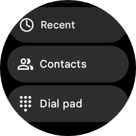 Press Dial pad and key in the required number.