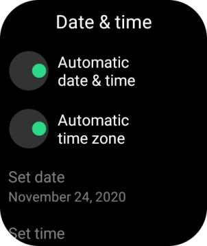Press the Home key to return to the home screen. Press the Home key to return to the home screen.
