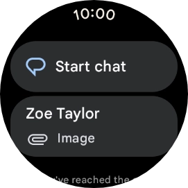 Press the required picture message.