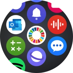 Press the email message icon. Press the email message icon.