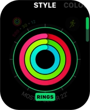 Press the Digital Crown twice to return to the home screen.
