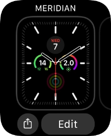 Slide your finger left on the screen.