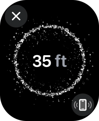 Follow the instructions on the screen to find your phone.