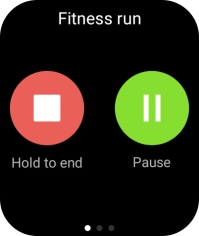 Press Pause to pause activity.