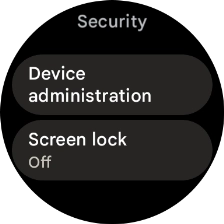 Press Screen lock. Press Screen lock.