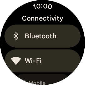 Press Wi-Fi. Press Wi-Fi.