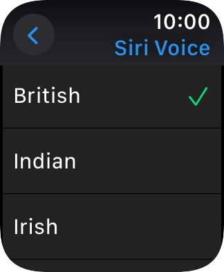 Follow the instructions on the screen to select the required settings.