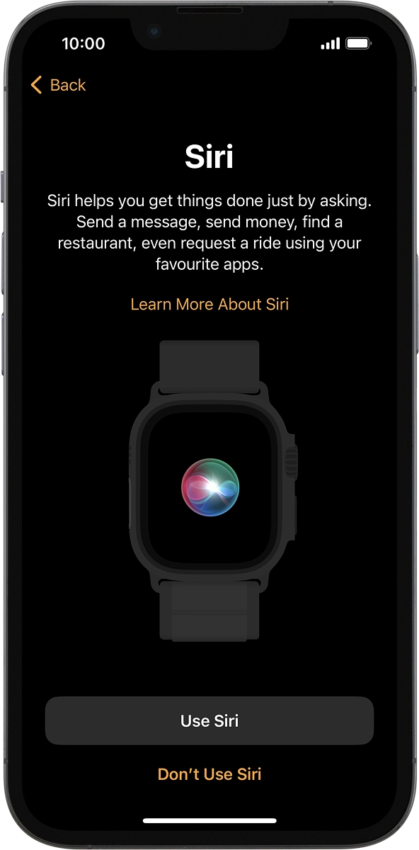 On your phone: Press the required setting.