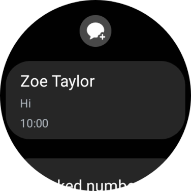 Press the required text message to read it. Press the required text message to read it.