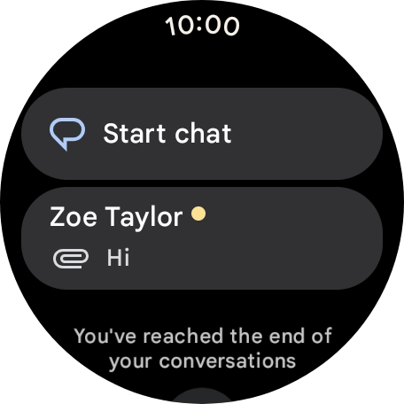 Press the required picture message.