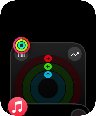 Slide your finger left on the required application.